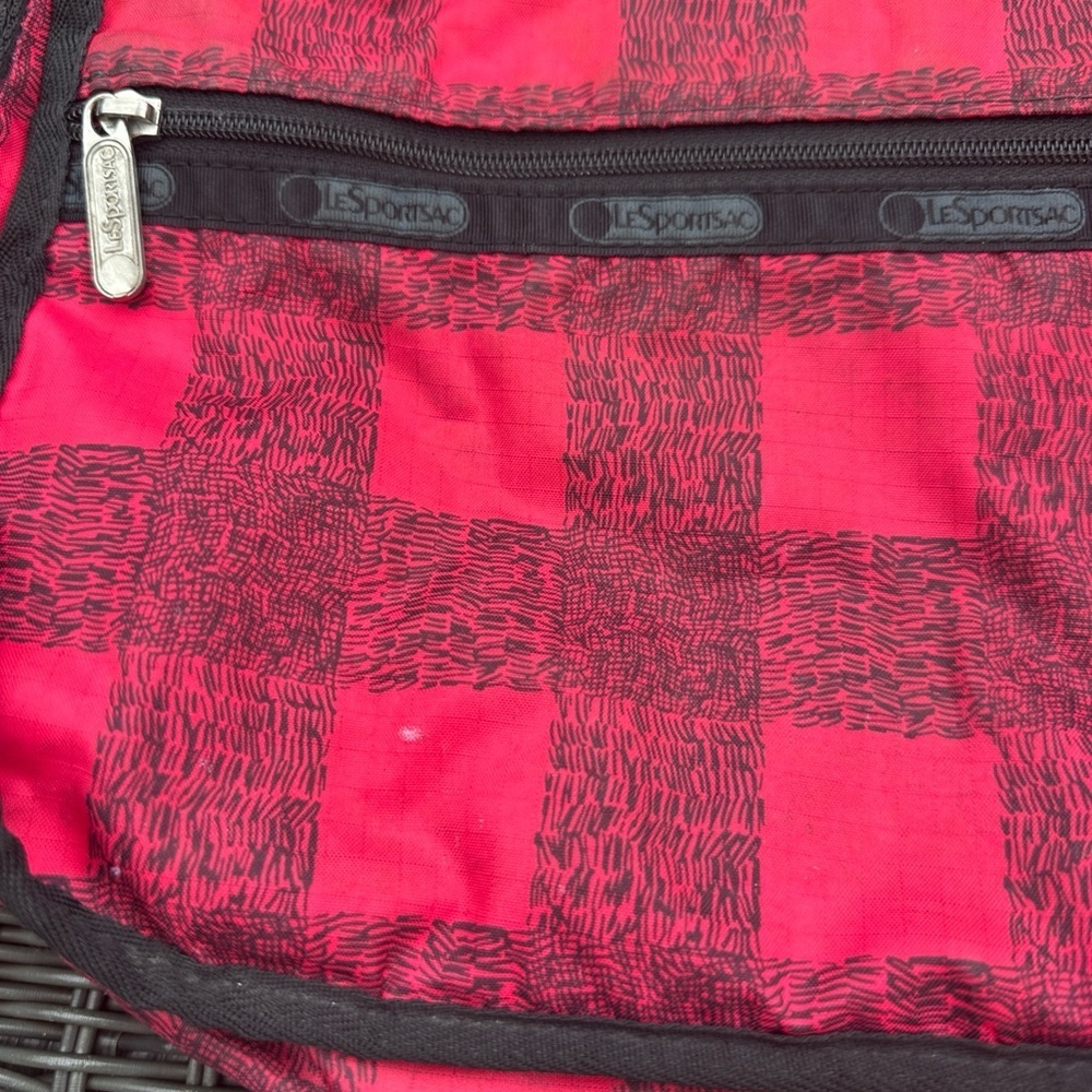 Lesportsac Classic Hobo Buffalo Plaid Bag - Picture 5 of 7